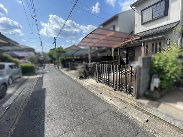 京都市右京区嵯峨野嵯峨ノ段町　中古戸建 現地写真（前面道路含む現地写真）