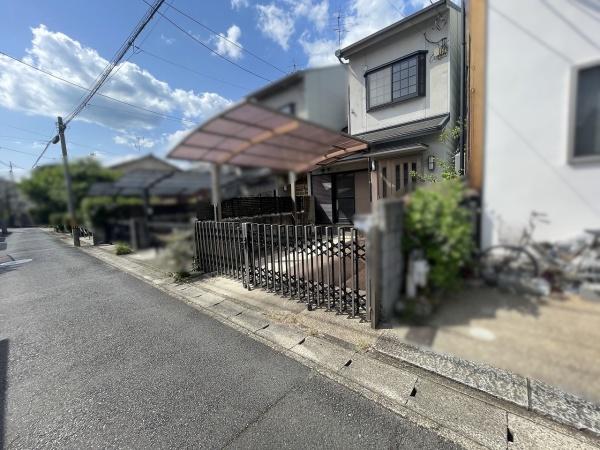 京都市右京区嵯峨野嵯峨ノ段町　中古戸建 現地写真（前面道路含む現地写真）