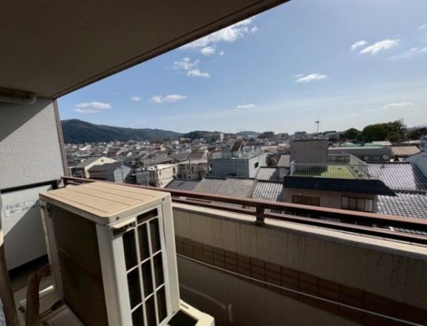 フォルム洛北 現地写真（バルコニー）