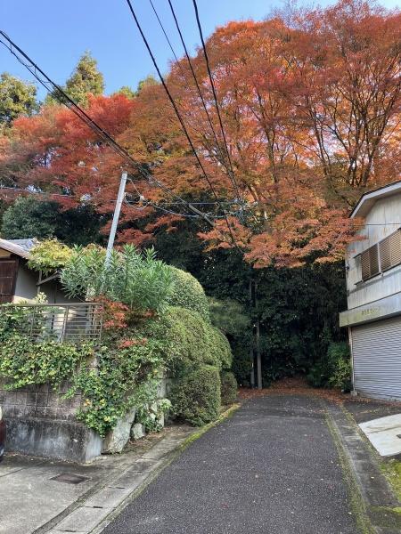 京都市山科区日ノ岡夷谷町　中古戸建 現地写真（前面道路含む現地写真）