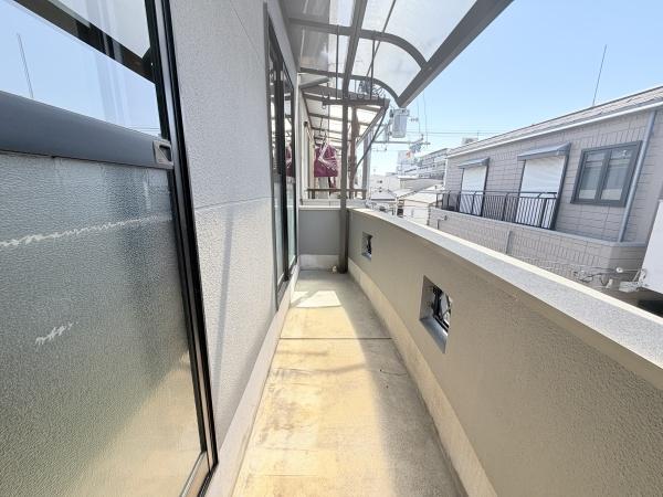 大阪市平野区加美鞍作2丁目　中古戸建 現地写真（バルコニー）