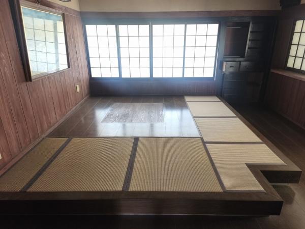 京都市左京区花脊大布施町　中古戸建 内観写真（リビング）