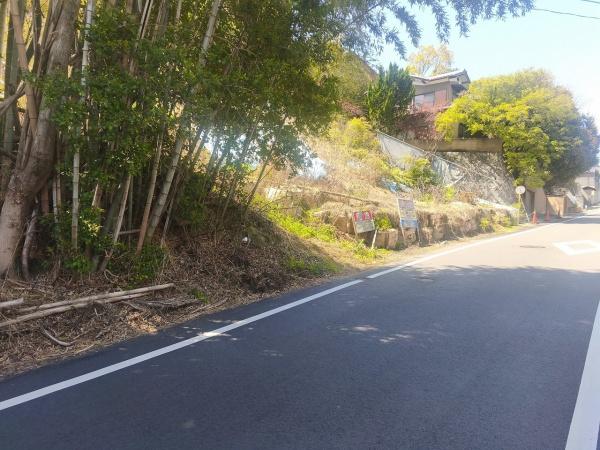 京都市伏見区桃山町遠山　建築条件無売土地 現地写真（前面道路含む現地写真）