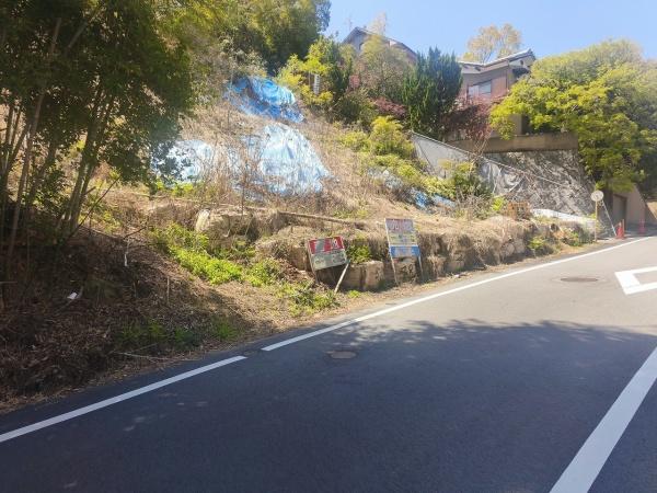 京都市伏見区桃山町遠山　建築条件無売土地 現地写真（前面道路含む現地写真）