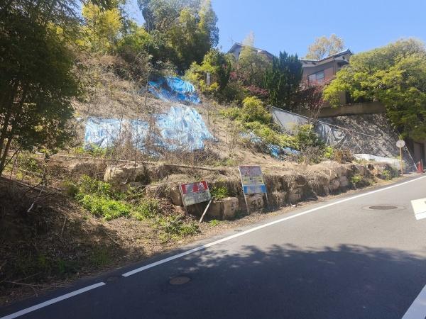 京都市伏見区桃山町遠山　建築条件無売土地 現地写真（前面道路含む現地写真）