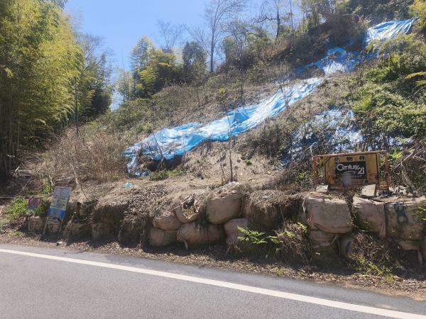 京都市伏見区桃山町遠山　建築条件無売土地 現地写真