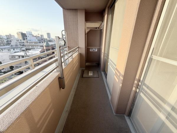 サンマンションアトレ長居公園 現地写真（バルコニー）