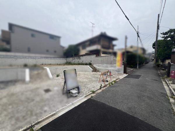 京都市北区紫野泉堂町　1号地　新築戸建 現地写真（前面道路含む現地写真）