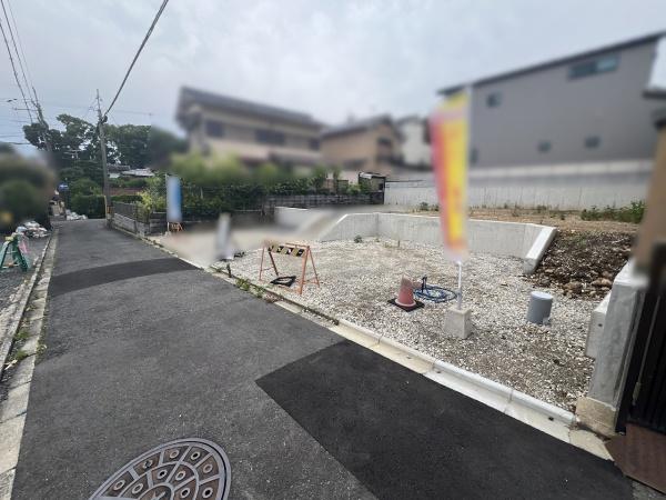 京都市北区紫野泉堂町　1号地　新築戸建 現地写真（前面道路含む現地写真）