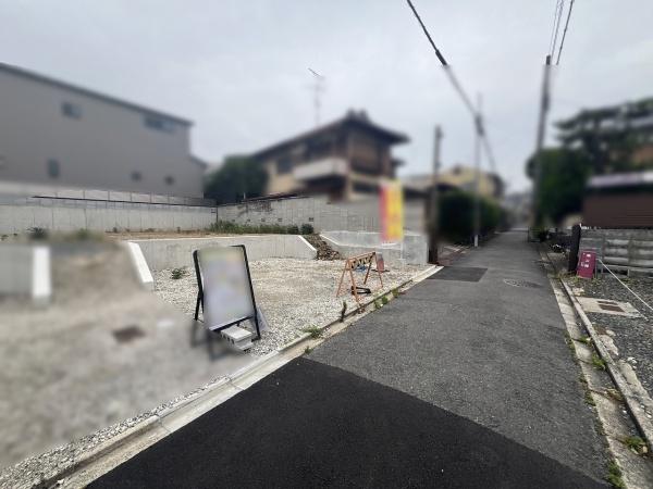 京都市北区紫野泉堂町　1号地　新築戸建 現地写真（前面道路含む現地写真）