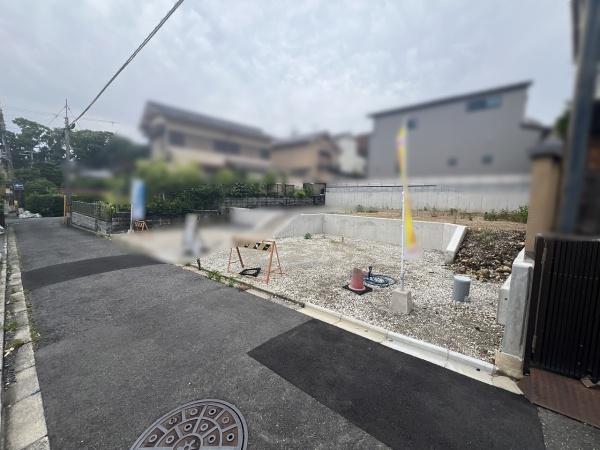 京都市北区紫野泉堂町　1号地　新築戸建 現地写真（前面道路含む現地写真）