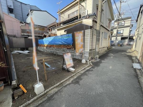 京都市北区紫野中柏野町　新築戸建 現地写真（前面道路含む現地写真）