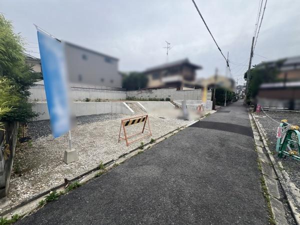 京都市北区紫野泉堂町　2号地　新築戸建 現地写真（前面道路含む現地写真）