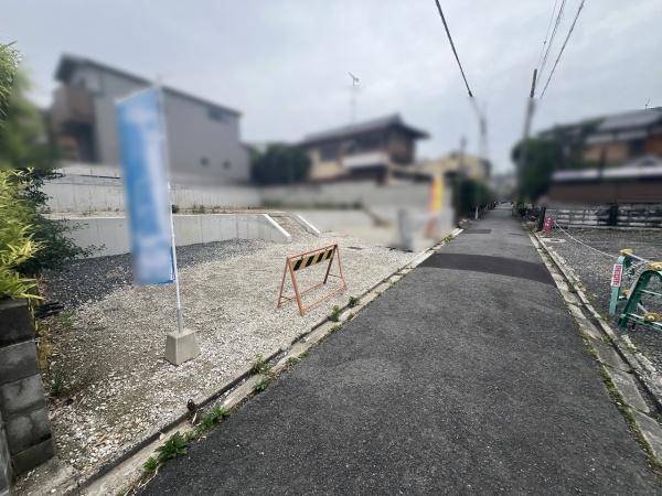 京都市北区紫野泉堂町　2号地　新築戸建 現地写真（前面道路含む現地写真）