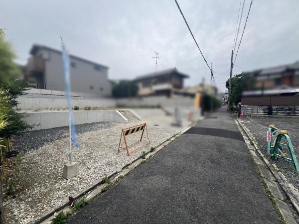 京都市北区紫野泉堂町　2号地　新築戸建 現地写真（前面道路含む現地写真）