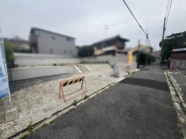 京都市北区紫野泉堂町　2号地　新築戸建 現地写真（前面道路含む現地写真）
