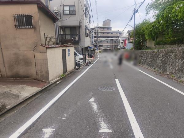 京都市東山区今熊野日吉町　中古テラスハウス 現地写真（前面道路含む現地写真）