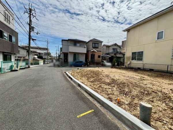 藤井寺市御舟町　売土地 現地写真（前面道路含む現地写真）