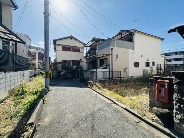泉大津市東豊中町3丁目　売土地 現地写真（前面道路含む現地写真）