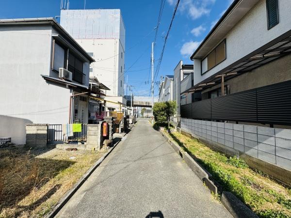 泉大津市東豊中町3丁目　売土地 現地写真（前面道路含む現地写真）