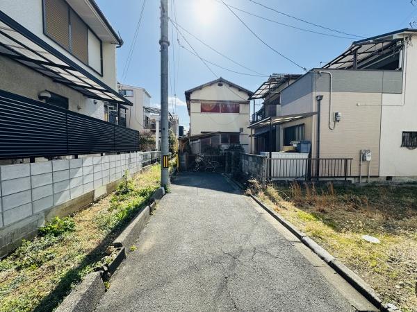 泉大津市東豊中町3丁目　売土地 現地写真（前面道路含む現地写真）