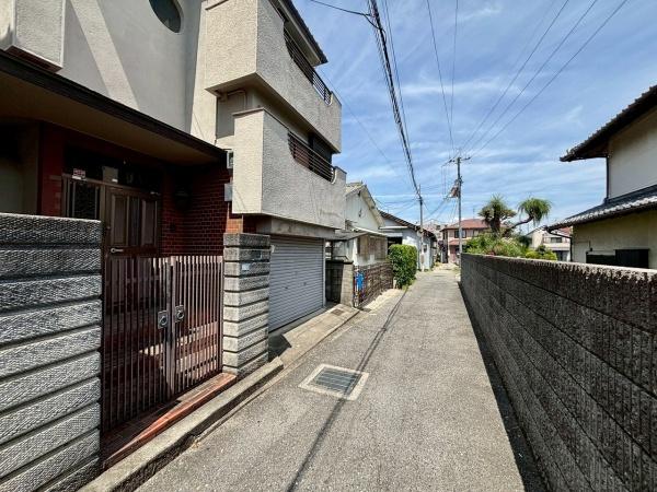 藤井寺市野中2丁目　中古戸建 現地写真（前面道路含む現地写真）