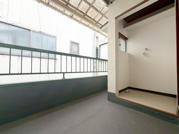 大阪府大阪市東住吉区西今川３丁目 現地写真（バルコニー）
