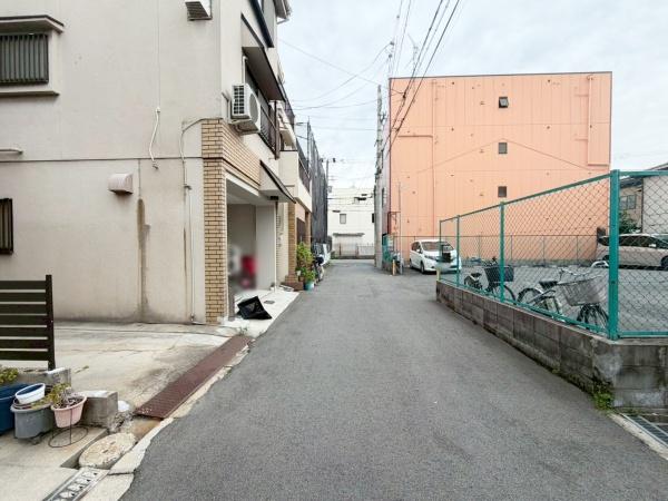 大阪府大阪市東住吉区西今川３丁目 現地写真（前面道路含む現地写真）