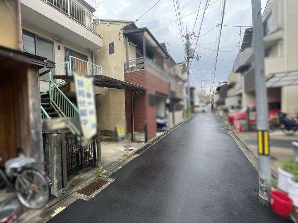 京都市中京区西ノ京大炊御門町　中古戸建 現地写真（前面道路含む現地写真）