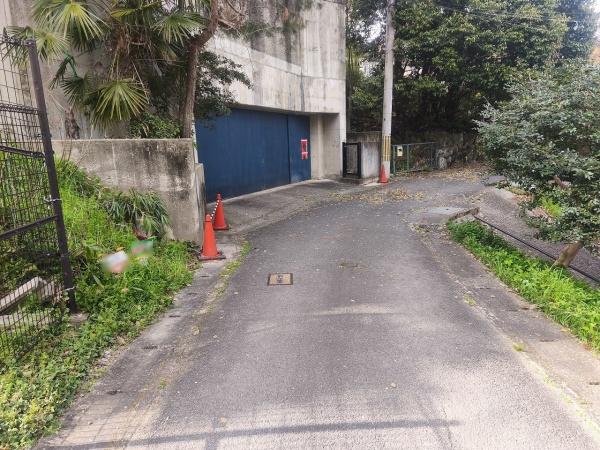 京都市北区大宮釈迦谷　建築条件無売土地 現地写真（前面道路含む現地写真）
