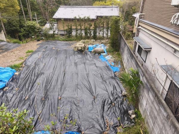 京都市北区大宮釈迦谷　建築条件無売土地 現地写真