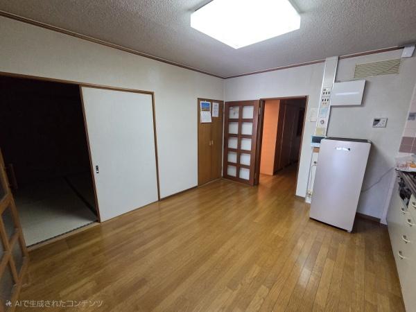フローラ堺6号棟 内観写真（リビング）