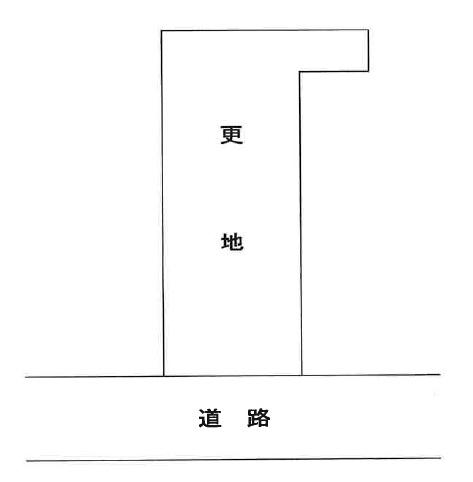 京都市北区等持院西町　建築条件無売土地 間取図・土地図