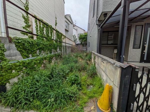 京都市北区等持院西町　建築条件無売土地 現地写真
