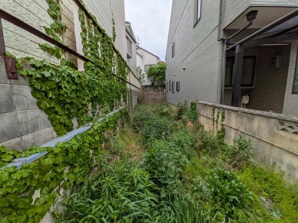 京都市北区等持院西町　建築条件無売土地 現地写真