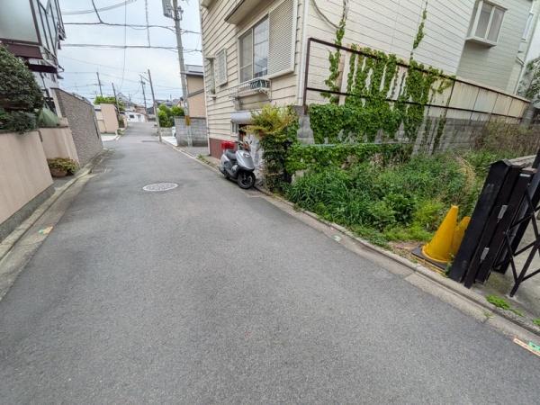 京都市北区等持院西町　建築条件無売土地 現地写真（前面道路含む現地写真）