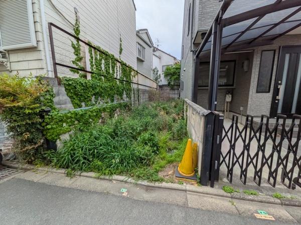 京都市北区等持院西町　建築条件無売土地 現地写真