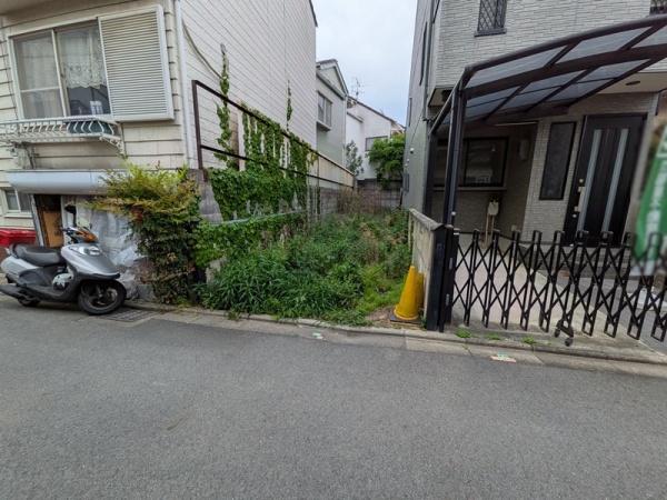 京都市北区等持院西町　建築条件無売土地 現地写真