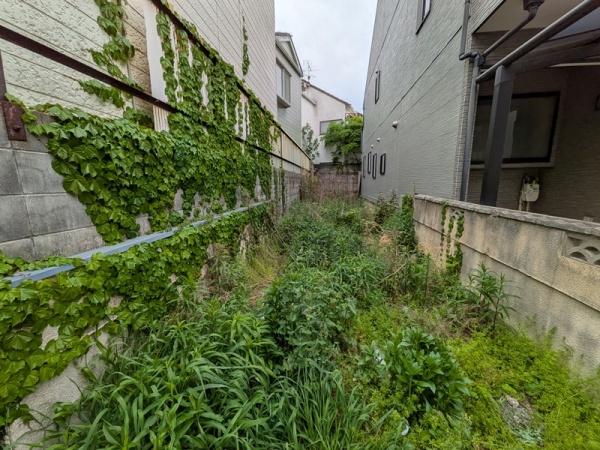 京都市北区等持院西町　建築条件無売土地 現地写真