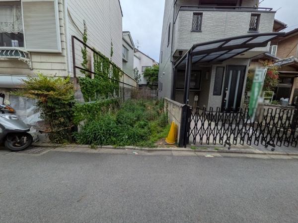 京都市北区等持院西町　建築条件無売土地 現地写真