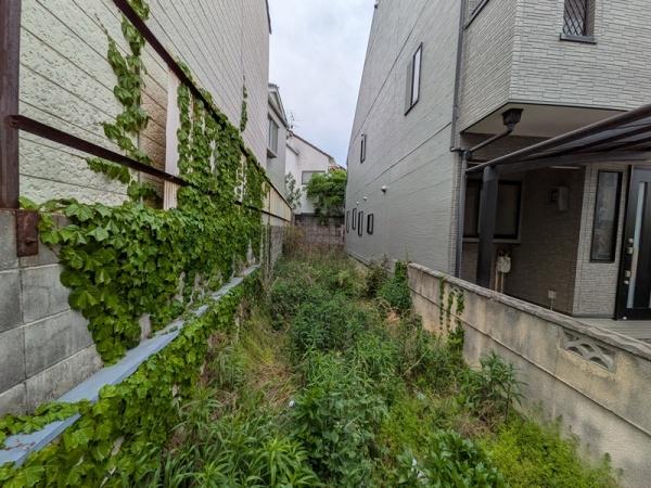 京都市北区等持院西町　建築条件無売土地 現地写真
