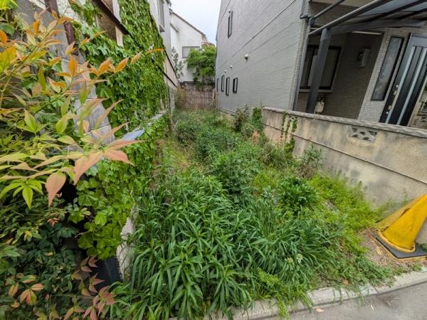 京都市北区等持院西町　建築条件無売土地 現地写真