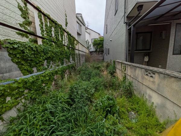 京都市北区等持院西町　建築条件無売土地 現地写真