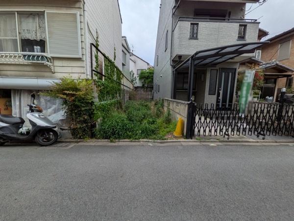京都市北区等持院西町　建築条件無売土地 現地写真