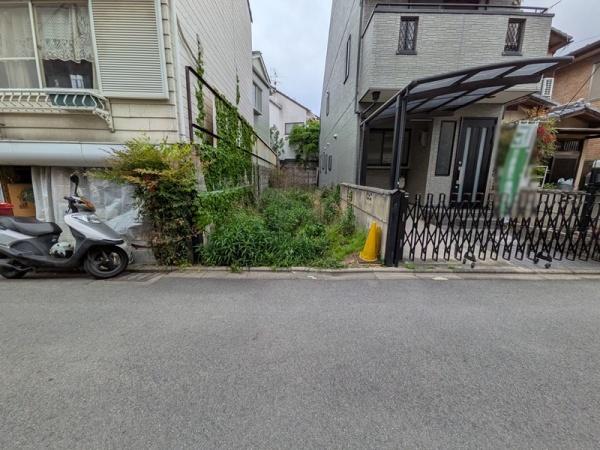 京都市北区等持院西町　建築条件無売土地 現地写真