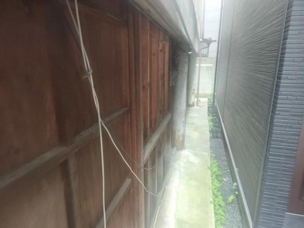京都市右京区太秦馬塚町　古家付売土地 現地写真