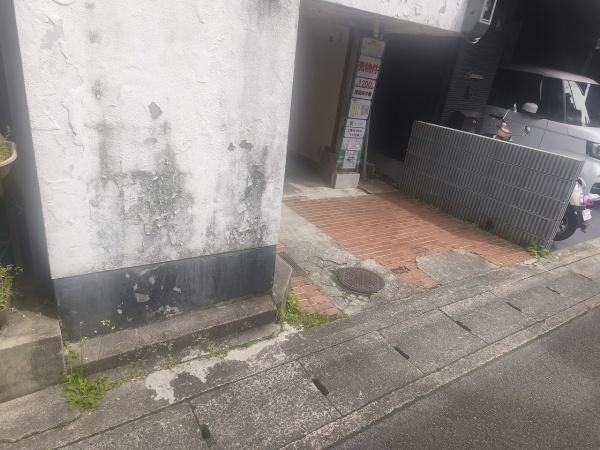 京都市右京区太秦馬塚町　古家付売土地 現地写真