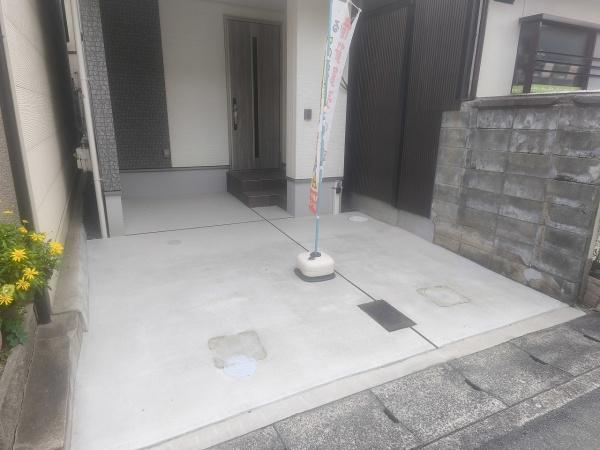 京都市右京区梅津中村町　中古戸建 現地写真（駐車場）