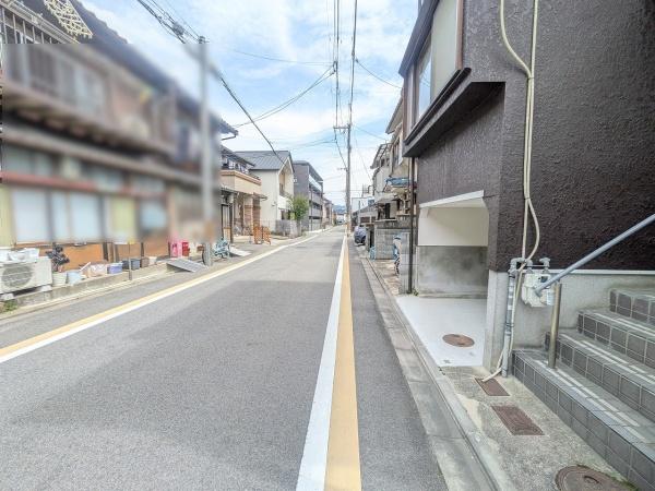 京都市中京区西ノ京冷泉町　中古戸建 現地写真（前面道路含む現地写真）