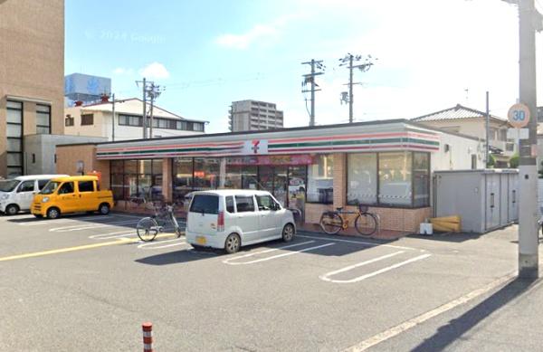 大阪市東住吉区矢田4丁目　古家付土地 コンビニ
